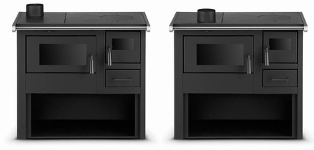 Piec koza kuchenka kuchnia węglowa westfalka 6-8kW (kolor: czarny, średnica wylotu spalin: 120mm) - spełnia anty-smogowy EkoProjekt 99682635