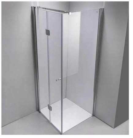 Calbati Kabina prysznicowa narożna kwadrat 90x90 szkło 6mm 48378267